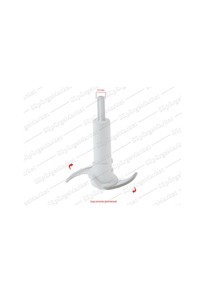 Stilevs Uyumlu Robotik Ro500 Doğrayıcı Alt Bıçak - 272452459