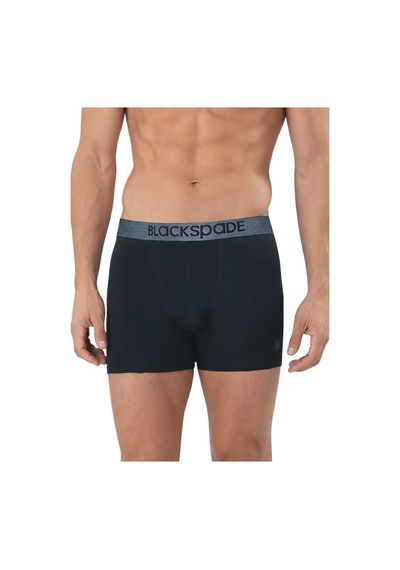 Blackspade Erkek Boxer 3'lü Paket Modern Basics 9473 Gri Melanj