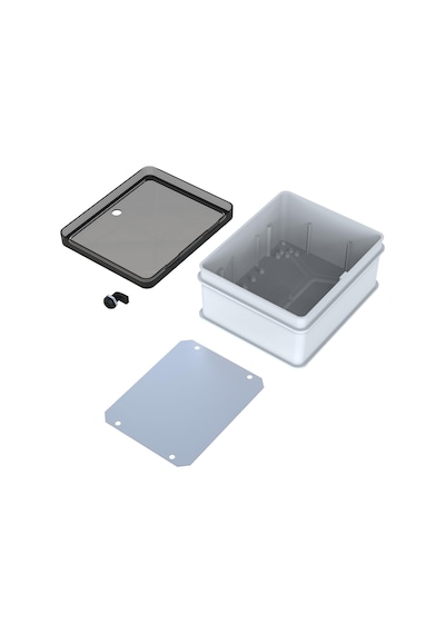 Yavuz Abs Pano 25 X 30 X 15.2 Cm Taban Saclı Ip65 Plastik Pano Montaj Plakalı Elektrik Kutusu Pano Darbeye Dayanıklı Dış Ortam Muhafaza Kutusu Abs Pano Poli 026 Sku: Smgstk7b061af8a8