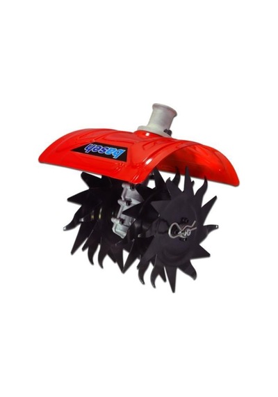 Baseh 2+2 Tırpan Ucu Mini Çapa Aparatı Ø28 Mm 9 Diş