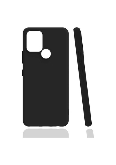 Zore İnfinix Hot 10 Kılıf Nvth Biye Silikon - Siyah