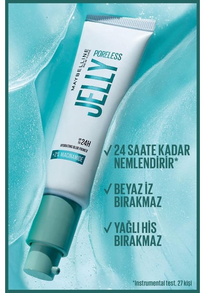 Poreless Jelly Gözenek Gizleyici Makyaj Bazı & Super Stay Lumi Matte Fondöten - 98 Makyaj Seti pktmybbazfondoten2-10737 Diğer