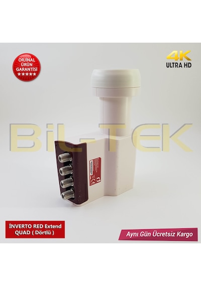 Inverto Red Extend Quad Lnb Dörtlü