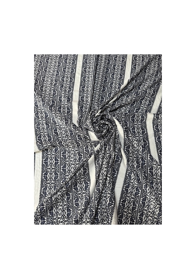 En 150 Cm Pamuklu Organik Dökümlü Keten Kumaş Elbise,kimono, Çocuk Giyim -503 Lacivert