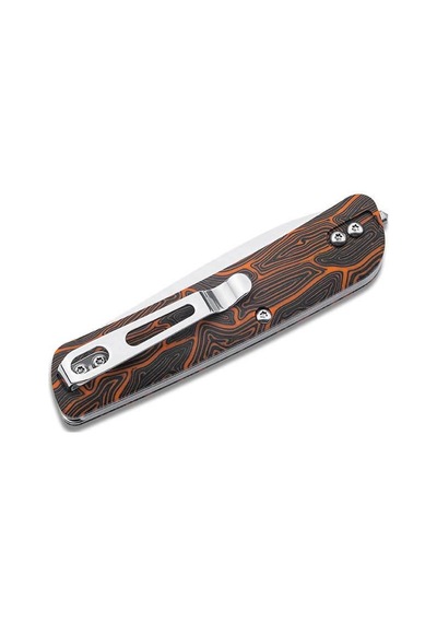 Böker Plus Tech Tool Orange Damast G10 Kamp Çakı Çok Renkli