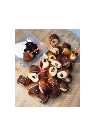 Brezel Bites Çıtır Soğanlı - Lokmalık Alman Simidi 64 Adet