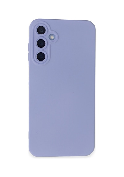 Samsung Galaxy A15 4g Uyumlu Kılıf Nano İçi Kadife Silikon - Lila