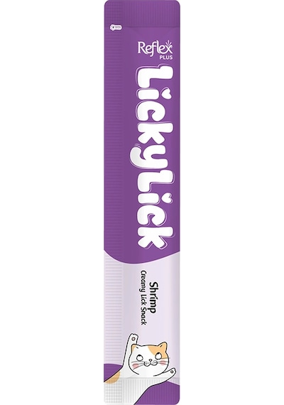 Reflex Plus Lickylick Karidesli Kedi Ödül Maması 15 G