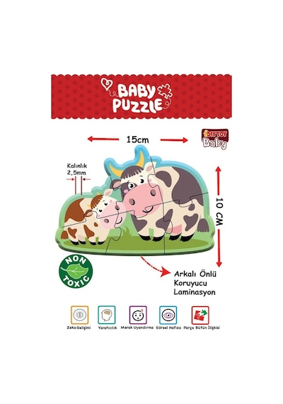 Baby Puzzle - Benim İlk Çiftlik Puzzle