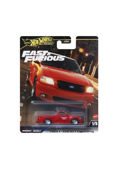 Hot Wheels Fast-furious Premium Araba Ford F-150 Svt Lıghtnıng Hnw46-hyp75
