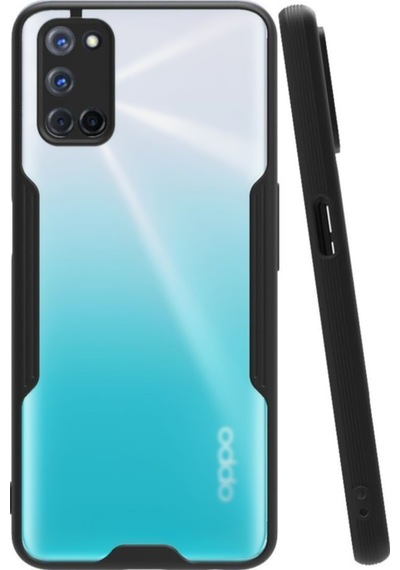 Oppo A72 ile Uyumlu Kapak Colorful Kamera Korumalı Silikon Kılıf