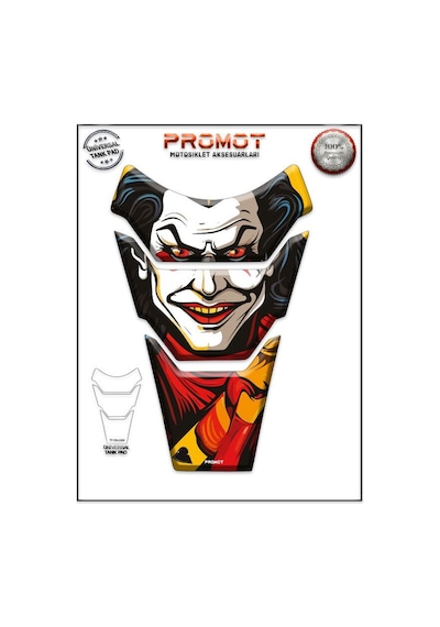 Universal Motosiklet Tank Pad 3d Sticker 0369 Diğer