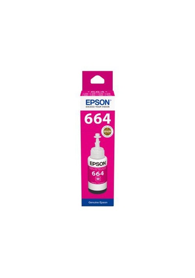 Epson T664  4 Renk Mürekkep Seti Siyah, Mavi, Kırmızı, Sarı - L110 L220 L382 L3050 L3060 Uyumlu
