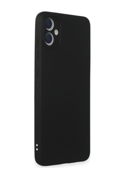 Samsung Uyumlu Galaxy A05 Uyumlu Kılıf First Silikon - Siyah