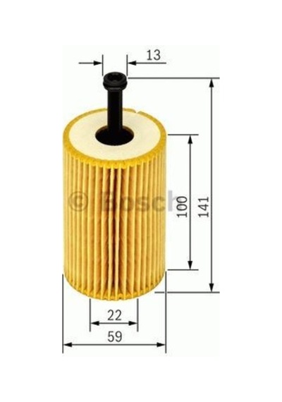 BOSCH 1457429193 YAĞ FİLTRESİ 106 YM 206 -04 306 00- 307 01- PART