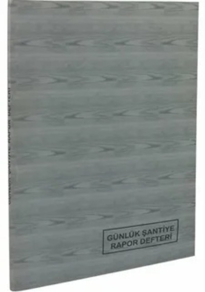 Dilman Günlük Şantiye Rapor Defteri