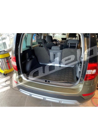 Skoda Yetı 2011 Model Uyumlu Kaucuk Kokusuz Koruyucu Kaucuk Sıyah