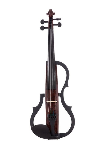 Kinglos Kng Sdds-1601 4/4 Elektro Keman Seti - Solid Body Profesyonel Modern İskelet Tasarımı, Güçlü Sinyal Çıkışı Ve Sahne Kullanımı İçin Minimize Edilmiş Gövde