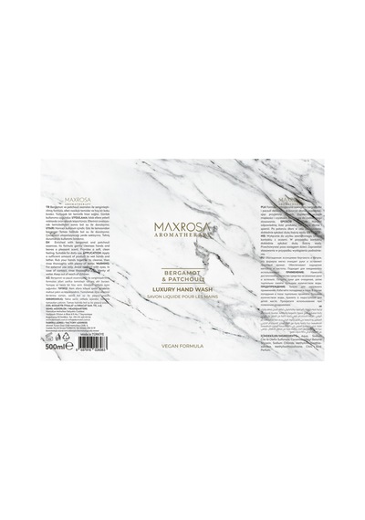 Maxrosa Aromatherapy Bergamot & Patchouli Sıvı Sabun 500 Ml