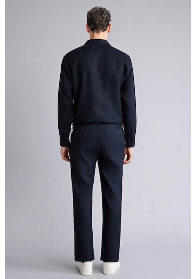 Defacto Relax Fıt Duble Paça Keten Pantolon C1826ax26smnv146 Lacivert-nv146