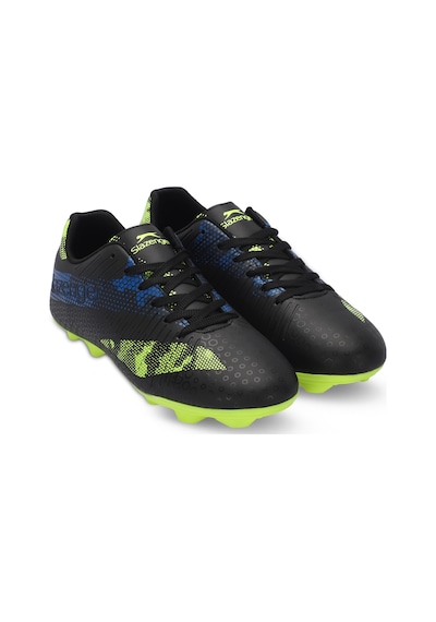 Slazenger CYPRUS KR Erkek Halı Saha Siyah / Yeşil Futbol Ayakkabısı