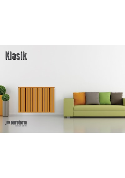 Alüminyum Panel Radyatör Klasik 450x5 Ral 7016 Antrasit Gri