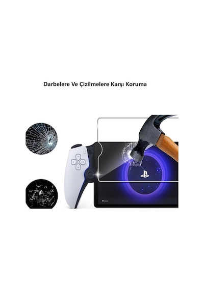 Sony Playstation Portal 8 İnç İle Uyumlu Ekran Koruyucu Oyun Konsolu