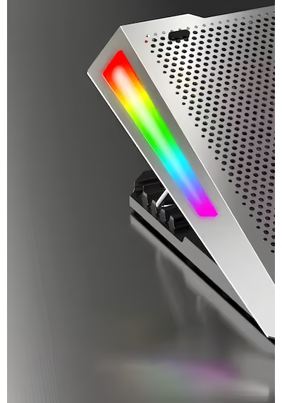 Frisby Fnc-5265st Rgb 5 Fanlı Metal Notebook Soğutucu 17" Uyum...