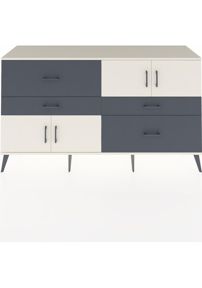 Hyperion Konsol 5 Raflı 3 Çekmeceli 3 Kapaklı 176x44x99 Aytaşı-aytaşı/antrasit Aytası - Aytası Hyperion Konsol 5 Raflı 3 Çekmeceli 3 Kapaklı 176x44x99 Aytaşı-aytaşı/antrasit Aytası - Aytası
