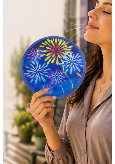 Çiçek Kore Yelpaze 20 Cm Belirtilmemiş 89917571