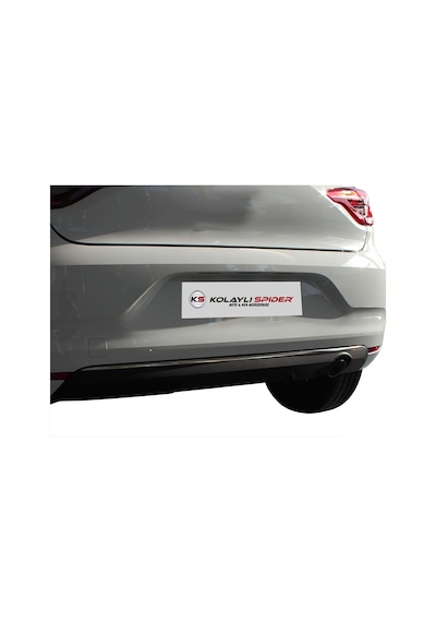 Renault Clio 5 Arka Tampon Çıtası Krom 2019 Ve Sonrası