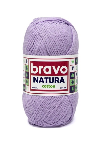 Natura %100 Koton İplik 100 Gram 200 Metre Renk Kodu:505 Lila