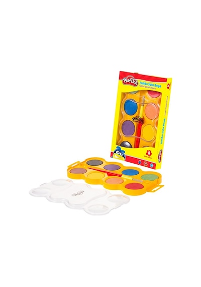 Play-Doh Sulu Boya Jumbo 40 Mm 8 Renk Play-Su005 Çok Renkli