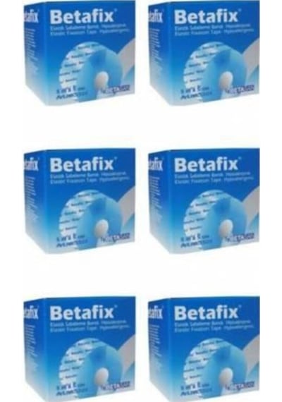 Betafix Flaster 10cm X 10m (6 Paket)