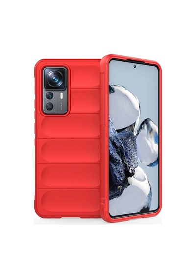 Xiaomi Mi 12t Pro Uyumlu Kılıf Optimum Silikon - Kırmızı