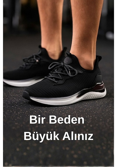 Raptor Foam Taban Ultra Rahat Erkek Spor Ayakkabı Sneaker Siyah
