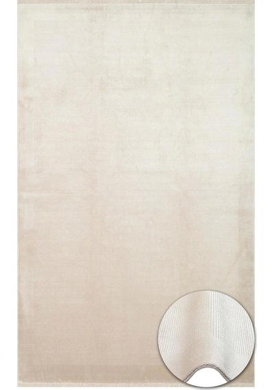 Hoom Rugs Como Nap 02 Vizon Viskon & Floş Sık Dokuma Modern Salon Halısı Vizon