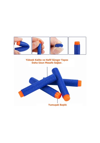Tıfıl Toys Sniper 1 Soft Blast Dart Fırlatıcı Hedefli Oyuncak