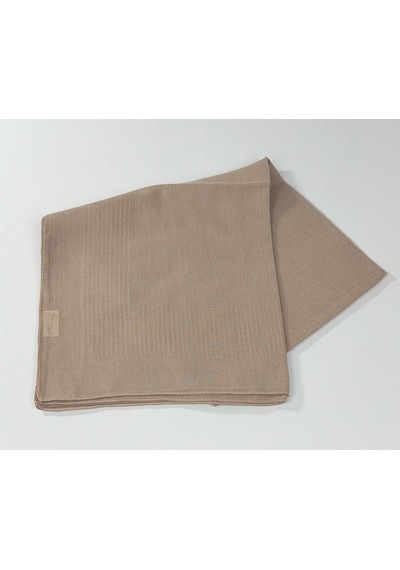 Miray Pano Pamuk Eşarp - 95 X 95 - 0622 Latte