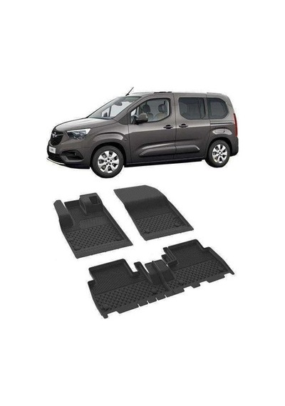 Opel Combo 2019+ Uyumlu 4.5d Havuzlu Paspas