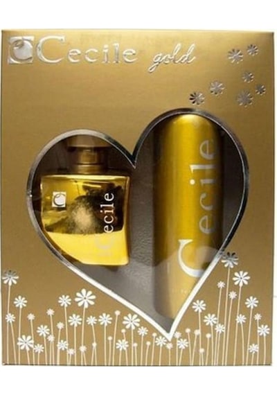 Cecile Gold Kadın Parfüm EDT 100 ML + Deodorant 150 ML