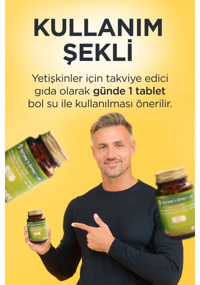 Power Kuvvet Güç Enerji Erkeklere Özel Takviye Edici Gıda 30 Kapsül