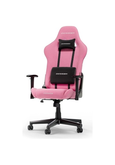 Dxracer Prince L Kumaş Serisi Su Geçirmez Oyuncu Koltuğu - Pembe Pembe