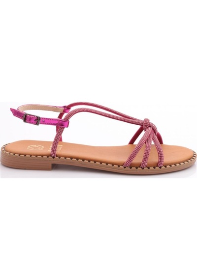 Dgn 0300 Kadin Sandalet 0300-2297-R0507 Fuşya