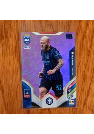 2026 Fans Favourite Federico Dimarco Pink Oyun Kartı Fan14