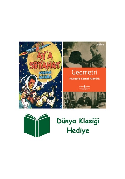 Ay'a Seyahat + Geometri + Dünya Klasiği Hediye