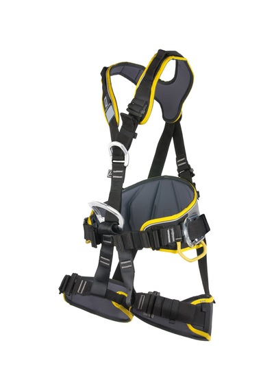 Profı Worker 3d Speed Full Body Harness Endüstriyel Black-Yellow Çok Renkli