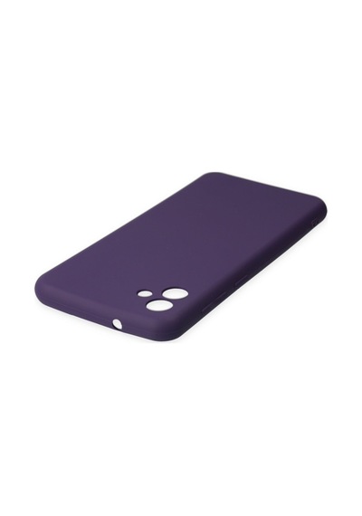 Galaxy A04 Kılıf First Silikon - Mor