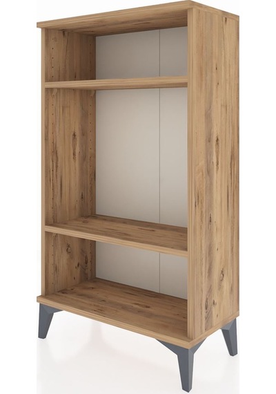 Arges Komodin 2 Raflı 60x30x106 Çam-çam Çam