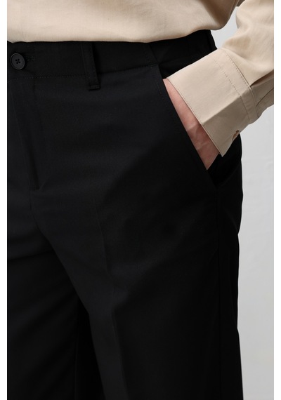 Antioch Straight Fit Erkek Pantolon Siyah